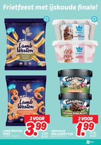 HERTOG OF BEN & JERRY'S IJS aanbieding bij Dekamarkt – geldig van 24.02.2026 t/m 02.03.2026