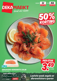 DEKAVERS GEROOKTE ZALM aanbieding bij Dekamarkt – geldig van 24.03.2026 t/m 30.03.2026