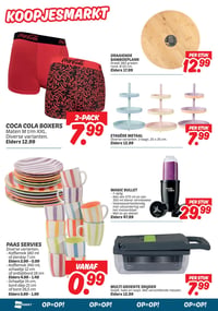 DRAAIENDE BAMBOEPLANK aanbieding bij Dekamarkt – geldig van 24.03.2026 t/m 30.03.2026