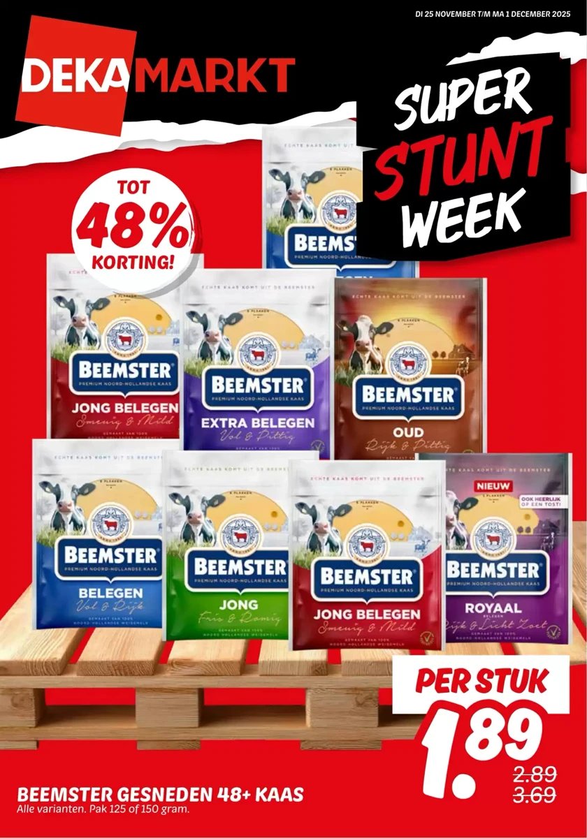 Dekamarkt folder – pagina 1