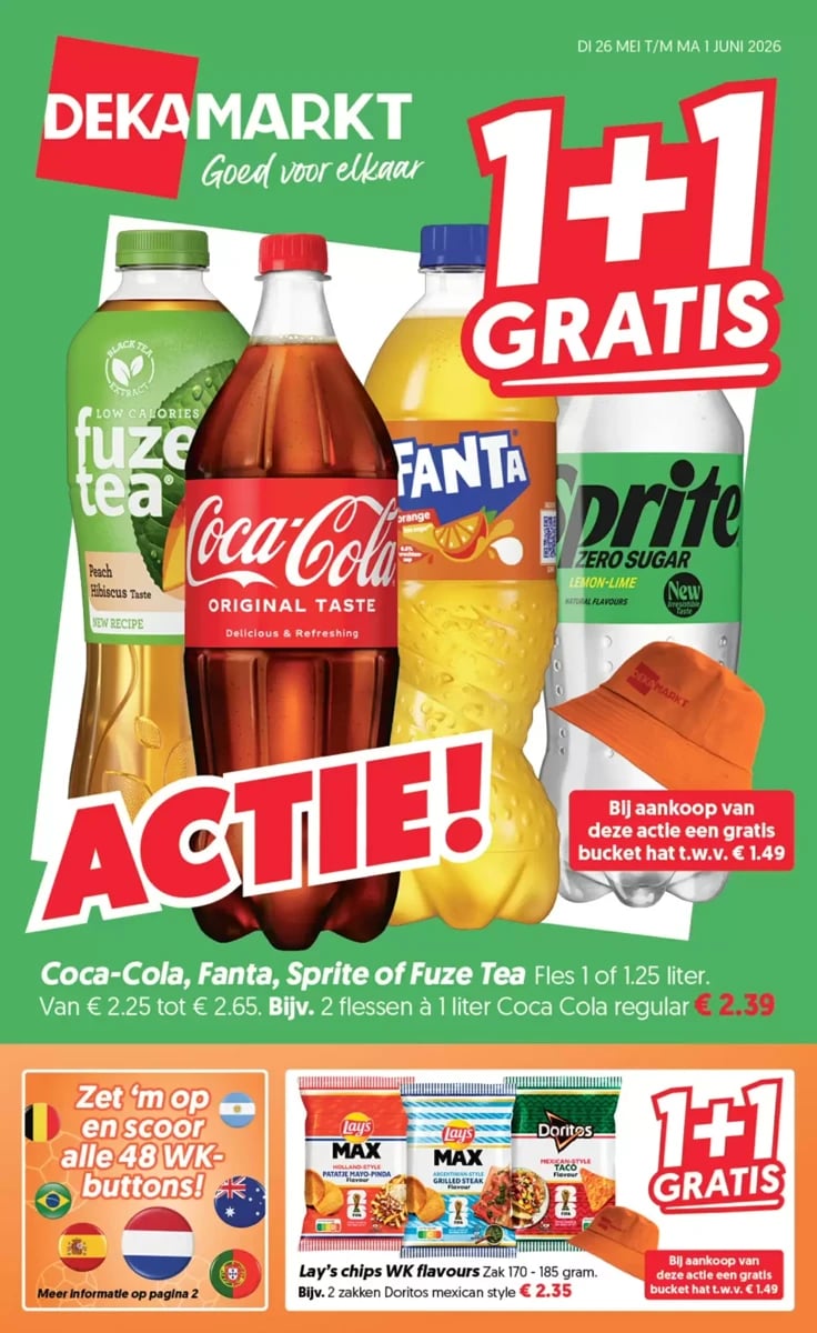 Dekamarkt folder – pagina 1