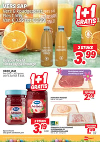 Vers sap aanbieding bij Dekamarkt – geldig van 31.03.2026 t/m 06.04.2026