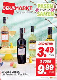 STONEY CREEK aanbieding bij Dekamarkt – geldig van 31.03.2026 t/m 06.04.2026