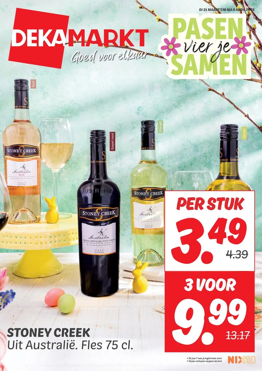 Dekamarkt folder – pagina 1
