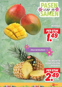 DELMONTE HONEYGLOW ANANAS aanbieding bij Dekamarkt – geldig van 31.03.2026 t/m 06.04.2026