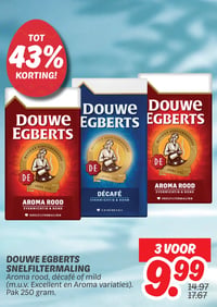 DOUWE EGBERTS SNELFILTERMALING aanbieding bij Dekamarkt – geldig van 31.03.2026 t/m 06.04.2026