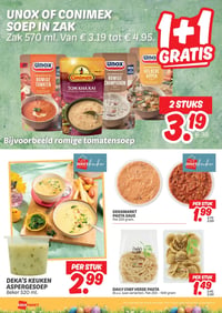 DEKAMARKT PASTA SAUS aanbieding bij Dekamarkt – geldig van 31.03.2026 t/m 06.04.2026