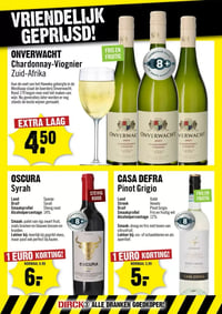 OSCURA Syrah aanbieding bij Dirck III – geldig van 07.01.2026 t/m 13.01.2026