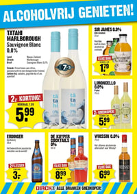LIMONCELLO 0.0% Polini aanbieding bij Dirck III – geldig van 07.01.2026 t/m 13.01.2026