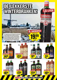 Glühwein aanbieding bij Dirck III – geldig van 07.01.2026 t/m 13.01.2026