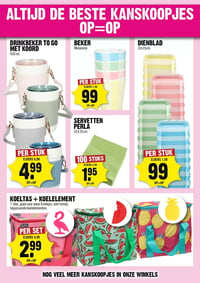 SERVETTEN PERLA aanbieding bij Dirck-iii – geldig van 08.04.2026 t/m 14.04.2026