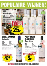 I AM Pinot Grigio aanbieding bij Dirck-iii – geldig van 11.03.2026 t/m 17.03.2026