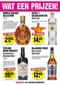 KETEL 1 GRAANJENEVER aanbieding bij Dirck-iii – geldig van 11.03.2026 t/m 17.03.2026
