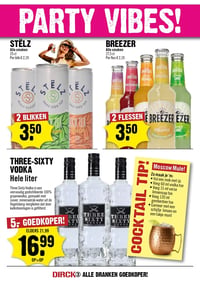THREE-SIXTY VODKA aanbieding bij Dirck-iii – geldig van 11.03.2026 t/m 17.03.2026