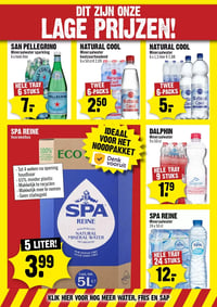 DALPHIN Mineraalwater aanbieding bij Dirck III – geldig van 14.01.2026 t/m 20.01.2026