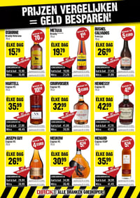 JOSEPH GUY Cognac VS aanbieding bij Dirck III – geldig van 14.01.2026 t/m 20.01.2026