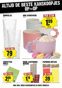 SERVETTEN PERLA aanbieding bij Dirck-iii – geldig van 18.02.2026 t/m 24.02.2026