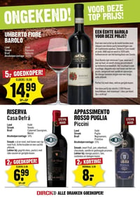 UMBERTO FIORE BAROLO aanbieding bij Dirck-iii – geldig van 18.03.2026 t/m 24.03.2026
