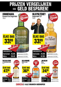 THE BALVENIE 12Y Old Double Wood 70 cl aanbieding bij Dirck-iii – geldig van 25.02.2026 t/m 03.03.2026