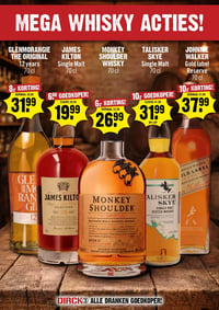 JAMES KILTON Single Malt 70 cl aanbieding bij Dirck-iii – geldig van 25.02.2026 t/m 03.03.2026