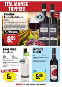 VINTENSE MERLOT aanbieding bij Dirck-iii – geldig van 25.02.2026 t/m 03.03.2026