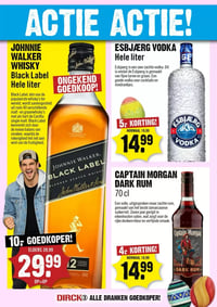 CAPTAIN MORGAN DARK RUM 70 cl aanbieding bij Dirck-iii – geldig van 25.03.2026 t/m 31.03.2026
