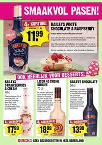 BAILEYS CHOCOLATE aanbieding bij Dirck-iii – geldig van 25.03.2026 t/m 31.03.2026