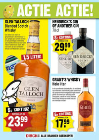 GRANT'S WHISKY aanbieding bij Dirck-iii – geldig van 25.03.2026 t/m 31.03.2026