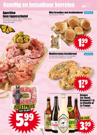 Mini broodjes met kruidenboter aanbieding bij Dirk – geldig van 01.04.2026 t/m 07.04.2026