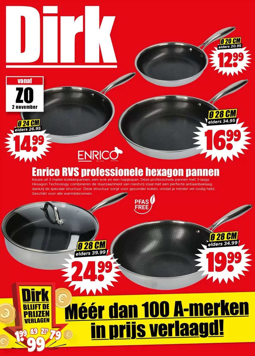 Dirk folder – pagina 1