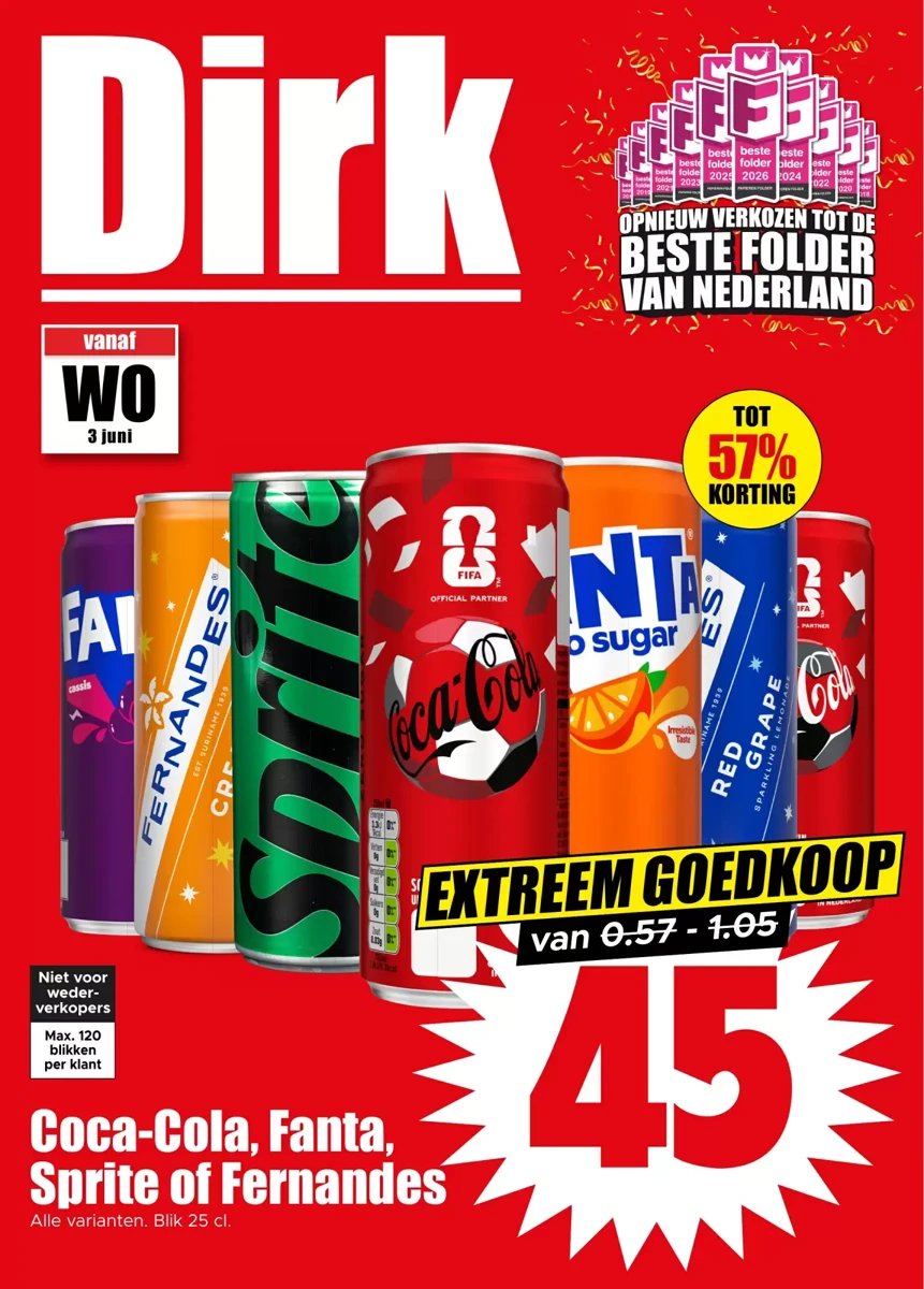 Dirk folder – pagina 1