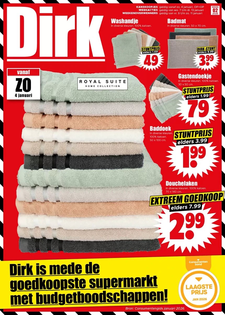 Dirk folder – pagina 1