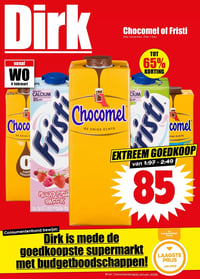 Chocomel of Fristi aanbieding bij Dirk – geldig van 04.02.2026 t/m 10.02.2026
