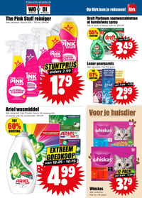 Ariel wasmiddel aanbieding bij Dirk – geldig van 04.02.2026 t/m 10.02.2026