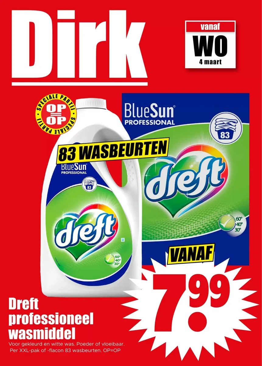 Dirk folder – pagina 1
