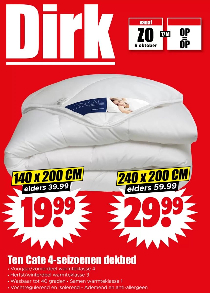 Dirk folder – pagina 1