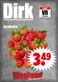 Aardbeien aanbieding bij Dirk – geldig van 06.02.2026 t/m 08.02.2026