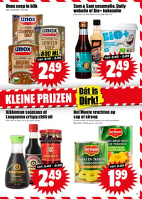 Sum & Sam sesamolie, Daily wokolie of Bio+ kokosolie aanbieding bij Dirk – geldig van 07.01.2026 t/m 13.01.2026