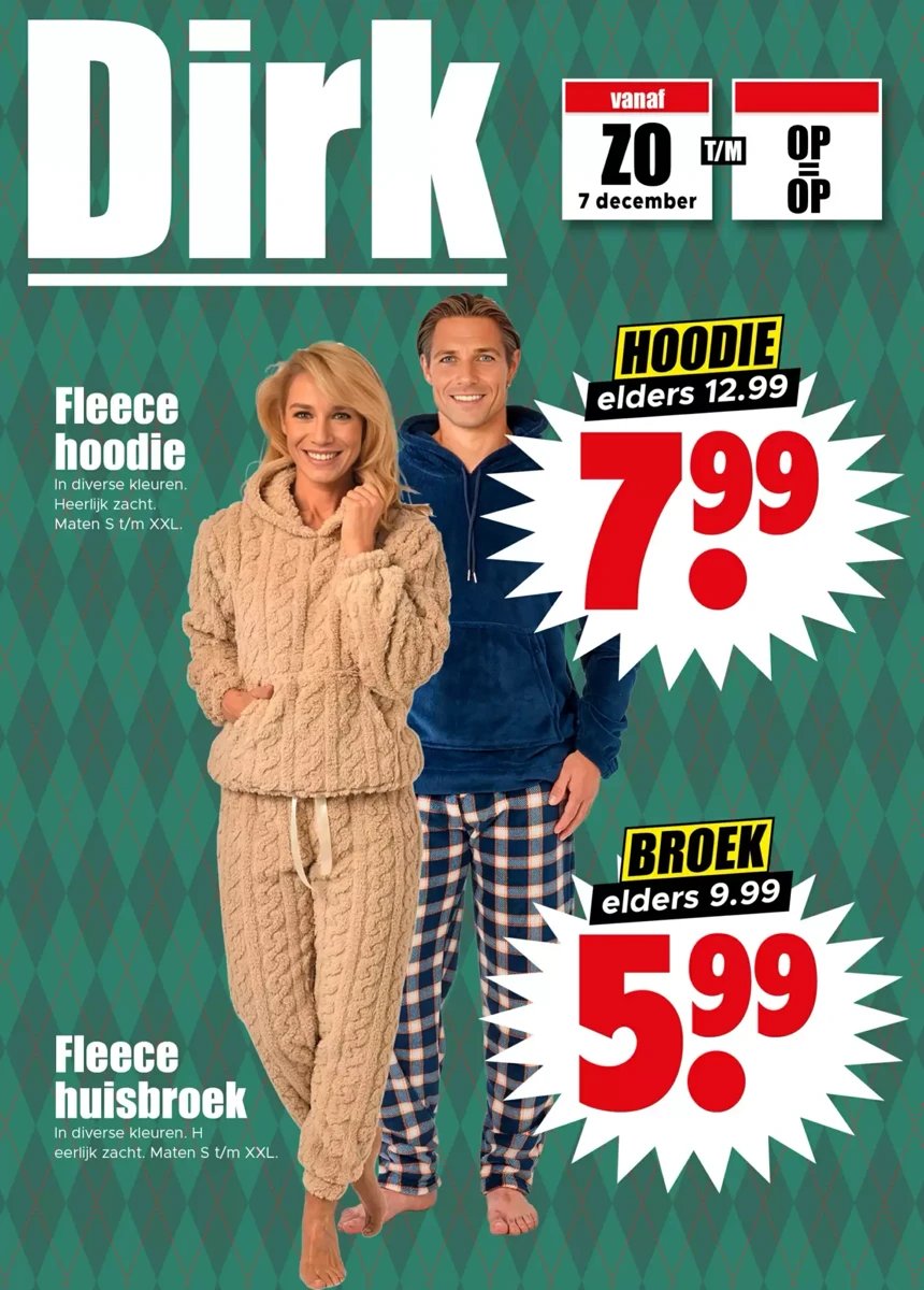 Dirk folder – pagina 1