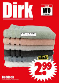 Baddoek aanbieding bij Dirk – geldig van 08.02.2026 t/m 14.02.2026
