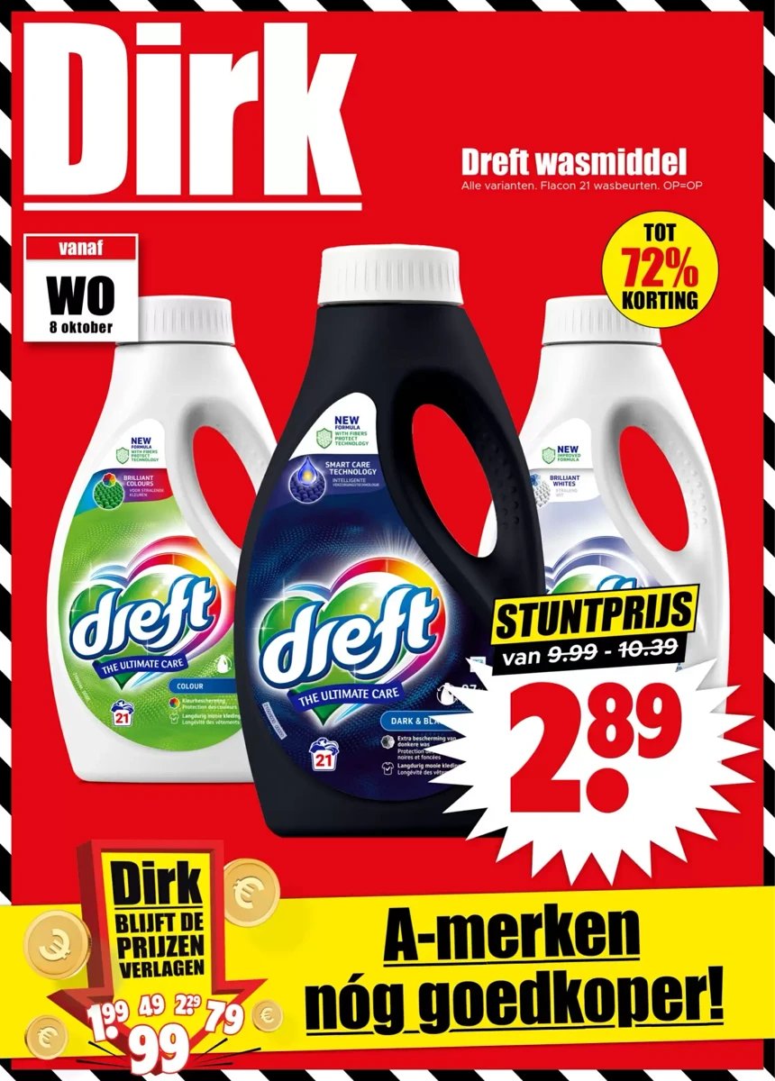 Dirk folder – pagina 1