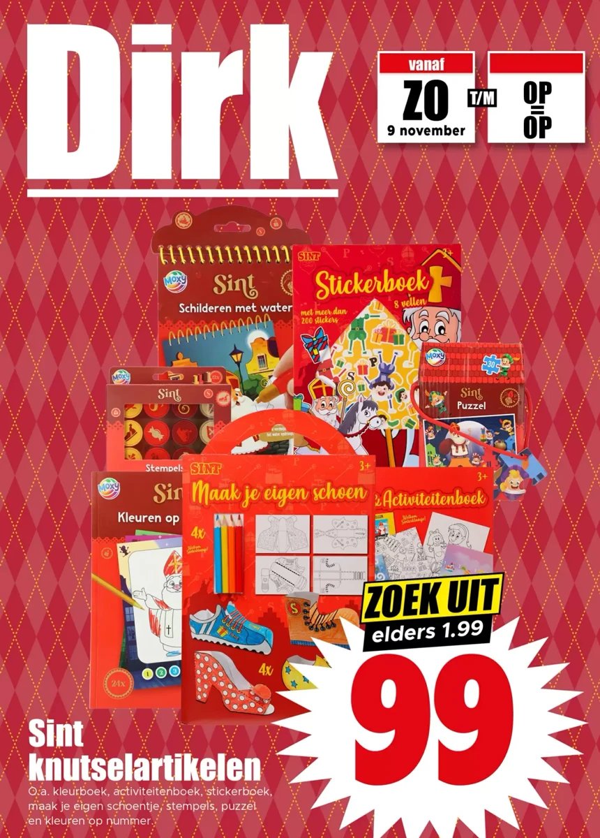 Dirk folder – pagina 1