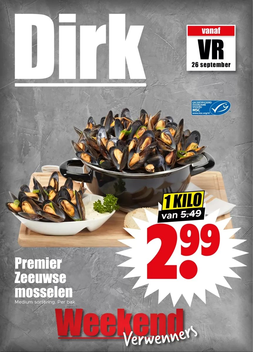 Dirk folder – pagina 1