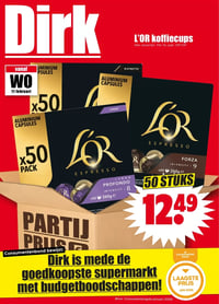L'OR koffiecups aanbieding bij Dirk – geldig van 11.02.2026 t/m 17.02.2026