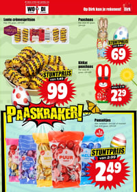Paaseitjes aanbieding bij Dirk – geldig van 11.03.2026 t/m 17.03.2026
