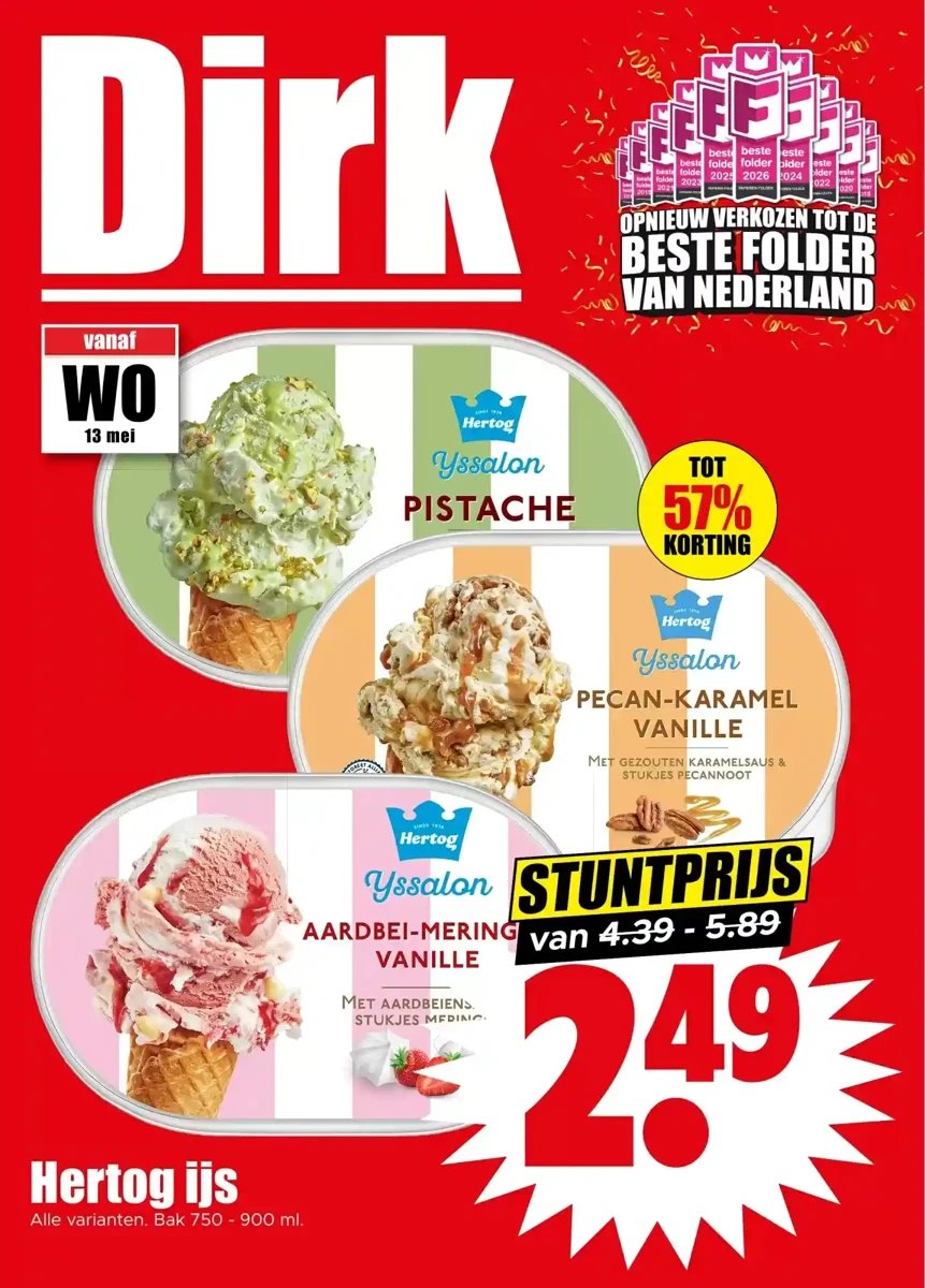 Dirk folder – pagina 1