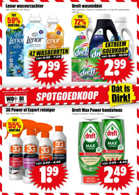 Lenor wasverzachter aanbieding bij Dirk – geldig van 14.01.2026 t/m 20.01.2026