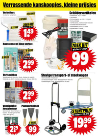 Stevige transport- of steekwagen aanbieding bij Dirk – geldig van 15.02.2026 t/m 21.02.2026