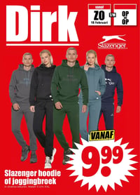 Slazenger hoodie of joggingbroek aanbieding bij Dirk – geldig van 15.02.2026 t/m 21.02.2026