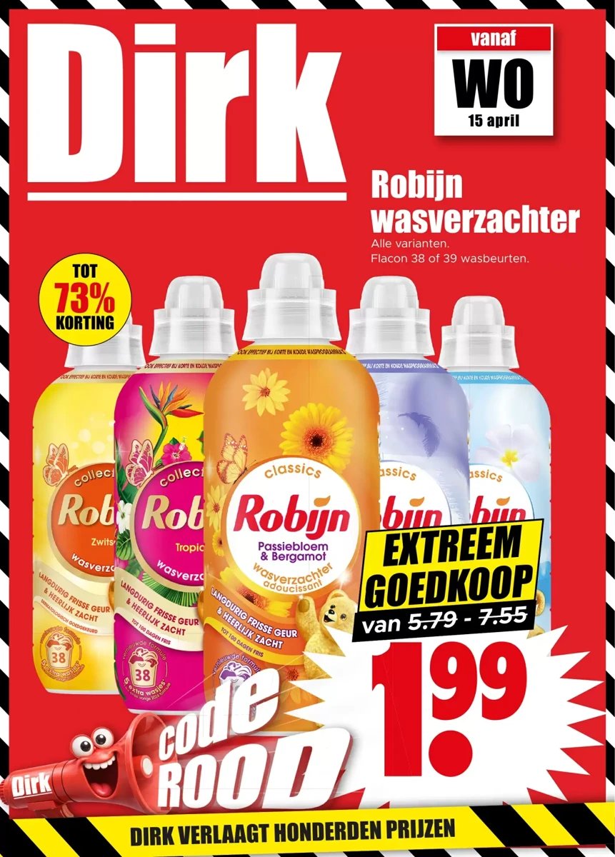Dirk folder – pagina 1
